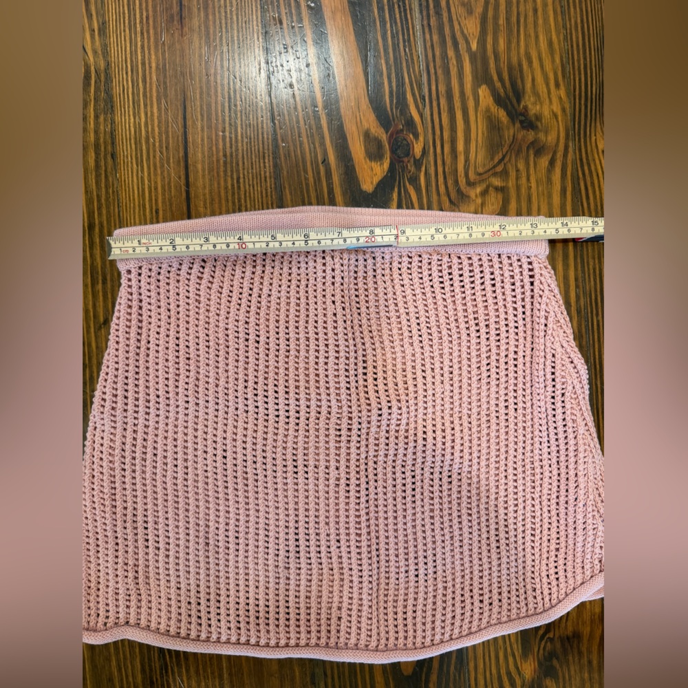 Venroy Knit Set Pink Top L Skirt M Matching Set From Australia - Picture 9 of 13
